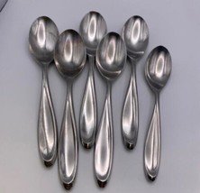 Yamazaki Stainless Steel ESCAPADE 5 x Soup Spoons and 1 x Teaspoon - £63.94 GBP