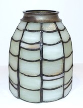 Wonderful Meyda Tiffany Stained Glass Fan Light Shade - $47.91