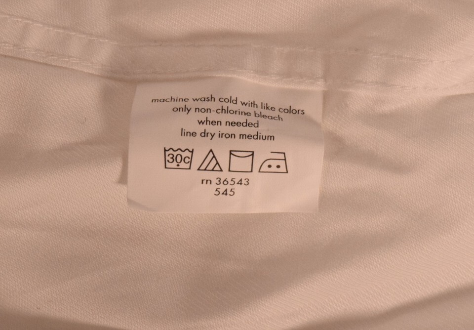 Bloomingdales Mens Contemporary Fit Dress Shirt White 17 34/35 Item image 9