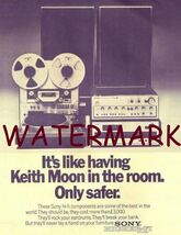 A funny 1970s ad for Sony Higher-Fi components. PUBLICITY PHOTO - $11.84