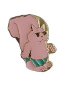 Pink Squirrel ￼Pin Badge - $5.70 CAD