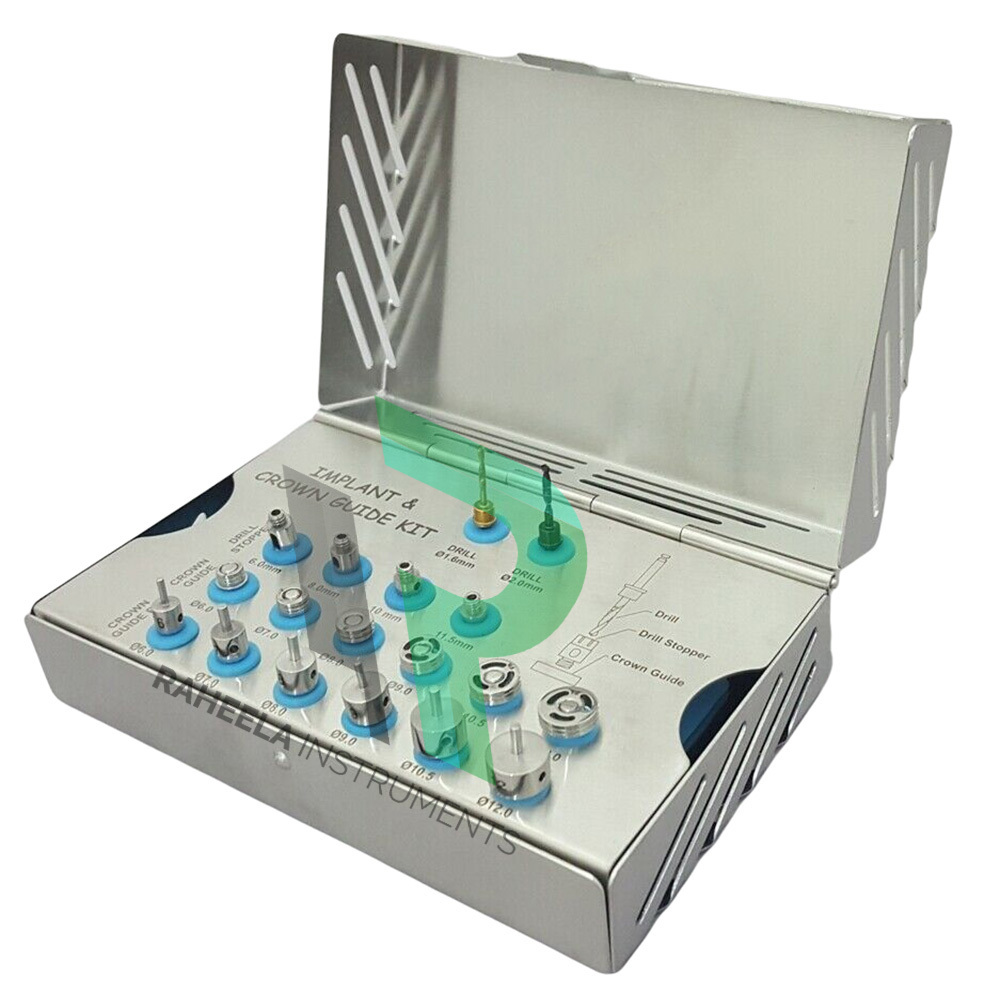 Dental Implant Crown Guide Drills Kit 18 Pcs - $115.00