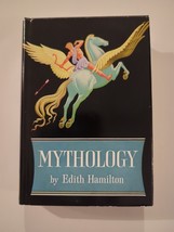 Mythology by Edith Hamilton 1942 Little Brown HC DJ Vintage Steele Savage Boston - £22.69 GBP