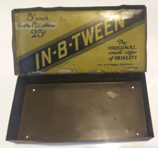 Early 20th Century In-B-Tween Tin Cigar Box Kraus &amp; Co. Baltimore MD USA - $14.84