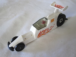 1984 Schaper Stomper Super Dragster Car: White GT #61 w/ flames - £21.62 GBP