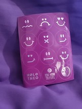 Holo Taco Mixed Emotions Collection 1 Sheet Stickers Only - $4.95