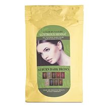 Auburn Dark Brown Color By Nature Lustrous Henna 100 Grams - £7.82 GBP