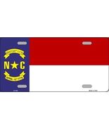 World Flags Direct Made in The USA - North Carolina Flag License Plate, ... - $8.96