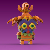 Skull Kid Majora&#39;s Mask Brickheadz DIY Model Building Blocks Set MOC Bricks Toys - £15.28 GBP