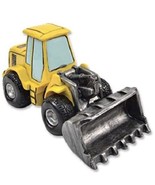 New in Box - Ceramic Yellow Tractor Loader Money Bank - $89.90 MXN
