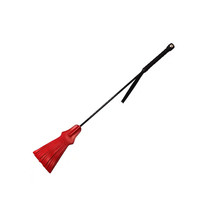 Rouge Tasseled Riding Crop Red - $33.54