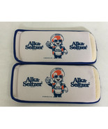 Two vintage 1988 alka seltzer speedy promo drink can koozie wrap sleeve - €17,15 EUR