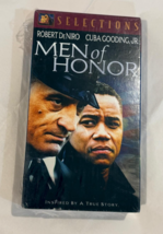Men of Honor VHS (2000) Sealed – Robert De Niro Cuba Gooding Jr. Drama - $11.47