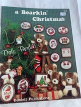 Dale Burdett A Bearkin Christmas cross stitch design book - $6.92