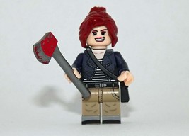 Building Block Zombie Vampire Hunter Girl Horror Movie Halloween Minifigure US T - £5.51 GBP