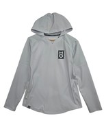 Under Armour Softball Hoodie Womens Medium Gray Lightweight Pullover V Neck - $36.10 CAD
