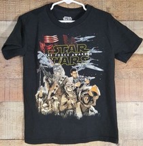 Star Wars Boy&#39;s T-Shirt Black Size Small TR17 - $8.41