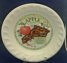 Apple Pie Recipe 10 ½” Baking Dish from “the golden pie collection” by Himark - £9.30 GBP