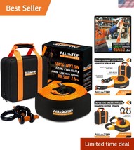 Heavy Duty 4x20 Tow Strap with D-Ring Shackles - Ideal for SUVs - 46,500... - $98.99
