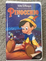 Walt Disney&#39;s Masterpiece Pinocchio VHS  in Clamshell Case - £7.14 GBP