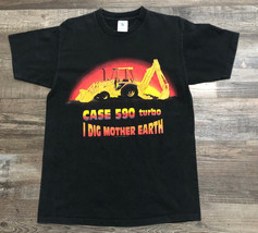 Vintage 1991 Case 590 Turbo I Did Mother Earth Mens Medium Single Stitch Shirt - £20.60 GBP