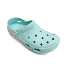 CROCS Mens Coast Clog Lightweight Slip On Sandals Comfort Shoes Ice Blue Size 8 - £39.19 GBP