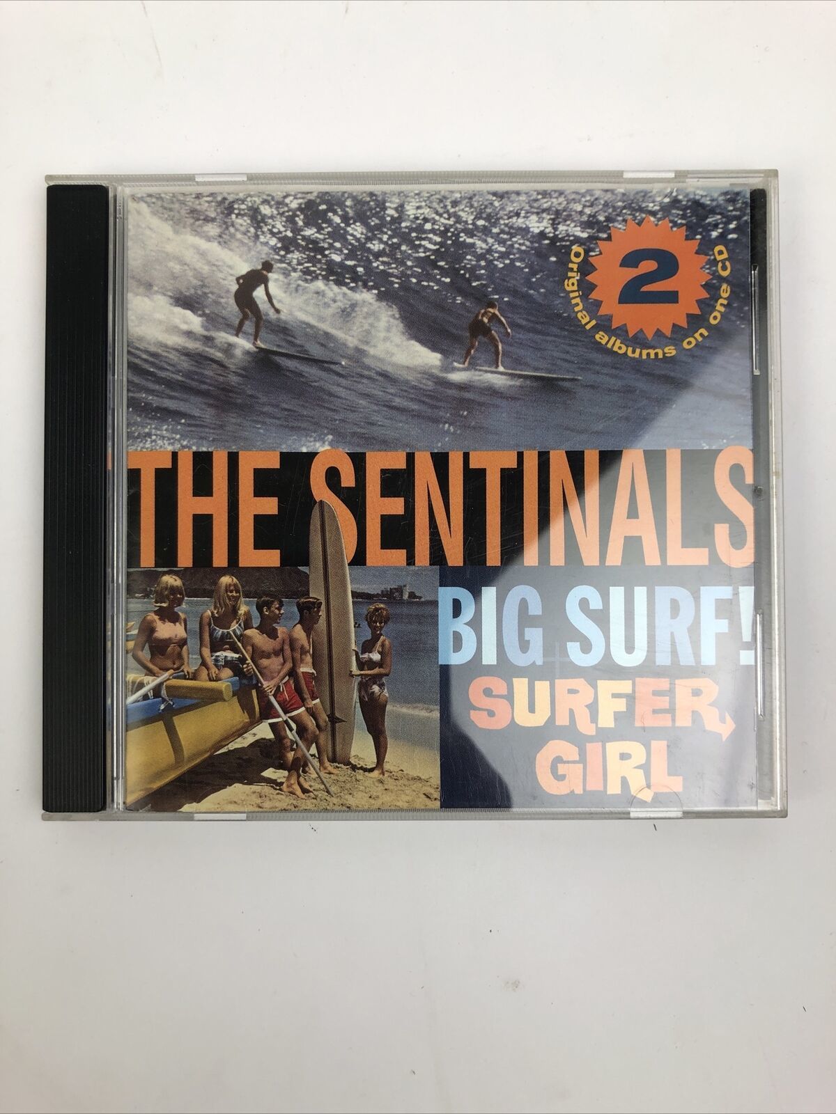 Primary image for THE SENTINALS Big Surf & SURFER GIRL CD 2 Original Albums On One CD 26 TRACKS #2