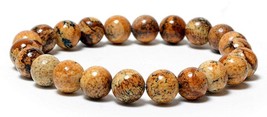 Stunning Dendritic Agate Beads Bracelet Natural &amp; Unique Healing Crystal... - $546.40 MXN