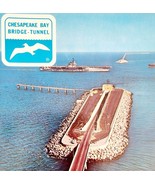 1968 Chesapeake Bay Bridge Tunnel Natural Color Views Book Virginia Beac... - $570.01 MXN