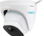 Reolink 4K Security Camera Outdoor System, Ip Poe Dome Surveillance Came... - £86.99 GBP
