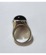 Tiffany &amp; Co Elsa Peretti Large Domed  Black Jade 19mm Ring Sizable 8 Po... - $23,170.29 MXN