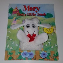Mary Had A Little Lamb Finger Puppet Board Book Clap Sheep Hands Reads Sound - £14.03 GBP