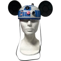Disney Parks Star Wars R2D2 Mickey Mouse Ears Hat Exclusive Lucasfilm Pre-Owned - £6.05 GBP