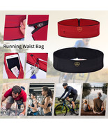 MVSPORTOO Running Waist Pack Belt Unisex Phone Holder Keys Cards Outdoor... - $15.05 CAD