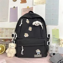 Ack schoolbag for teenage girls female lady fashion backpack middle school student book thumb200