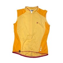 Pearl Izumi Womens Cycling Jersey Top Medium Cap Sleeveless Yellow Orange  - £22,945.61 GBP