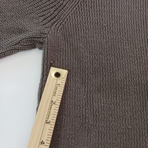 Calvin Klein Jeans WF31N34O Women's Gray Cotton Pullover Thermal Top Shirt Sz M image 3