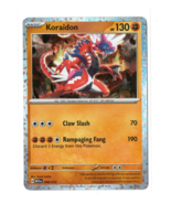2025 McDonalds Pokémon Happy Meal Holo Dragon Discovery Card Koraidon 00... - $6.16 CAD