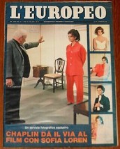 L&#39;Eu #1056 1966 Sophia Loren Charles Chaplin Marlon Brando Audrey Hepburn - £8.10 GBP