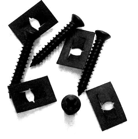 1963-1967 Corvette Screw And Nut Set Rocker Panel End 4 Each - $16.78