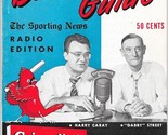 1950 BASEBALL GUIDE Sporting News Radio Edition ST. LOUIS CARDINALS Harr... - $22.49
