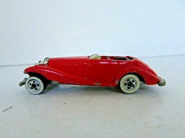 MATTEL HOT WHEELS 1982 MERCEDES 540K DIECAST CAR RED CONVERTIBLE TOURING... - $3.62