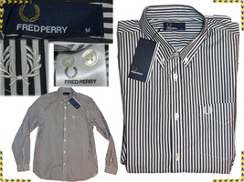 Fred Perry Men&#39;s Shirt Size M *Here With Discount* FP02 T1G - £74.31 GBP
