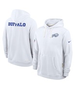 Mens Bills Cold Front 2025 Rivalries Sideline Hoodie Rivalry - White - $69.00