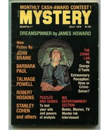Mystery Monthly Magazine Vol 1 No 2 July 1976 VF Robert Haskins Talmadge... - £27.21 GBP