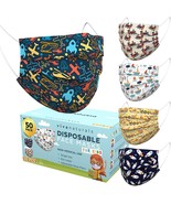 Kids Face Mask (50 Pack, Individually Wrapped)3-Ply Non-Medical Face Masks  - $16.99