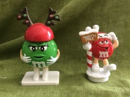 M&amp;M&#39;s Christmas Toppers (2) MINT - $9.89