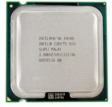 Intel Core 2 Duo CPU E8400 3.00GHz Dual Core Processor 1333 MHz SLB9J 6M... - $15.59