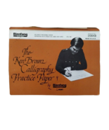 The Ken Brown Calligraphy Practice Paper  9 x 12 48 Sheets Pad Bond Made... - $17.42 CAD