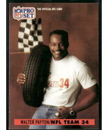 1991 Pro Set #1 Walter Payton - $1.86